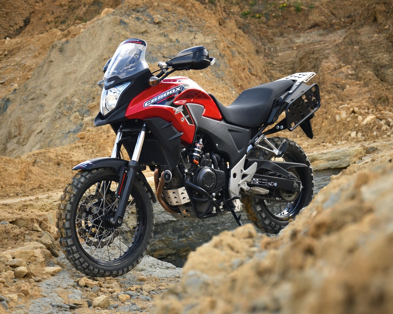 Illustration for article titled These Mods Turn The Honda CB500X Into The Adventure Bike We Want